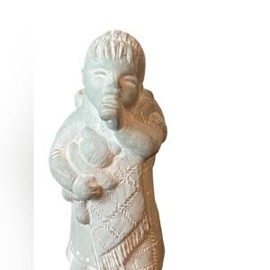 Isabel Bloom 1988 Signed Cement Sculpture Sleepy Angel